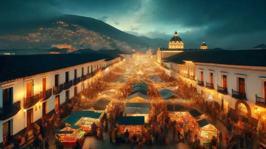 Ventas en diciembre, Una Luz de Esperanza para los Comerciantes de Quito