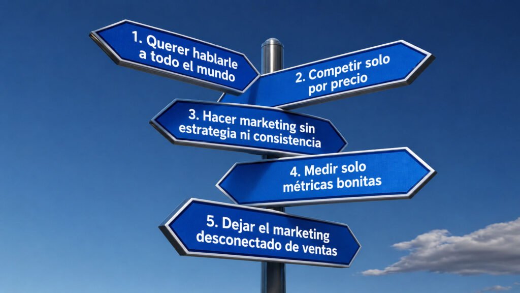 5 decisiones de marketing que pueden hacer crecer o estancar una empresa