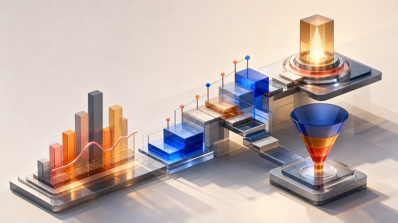 Cómo construir un dashboard ejecutivo de marketing que gerencia sí entienda Vudú Publicidad arquitectura de un dashboard ejecutivo de marketing