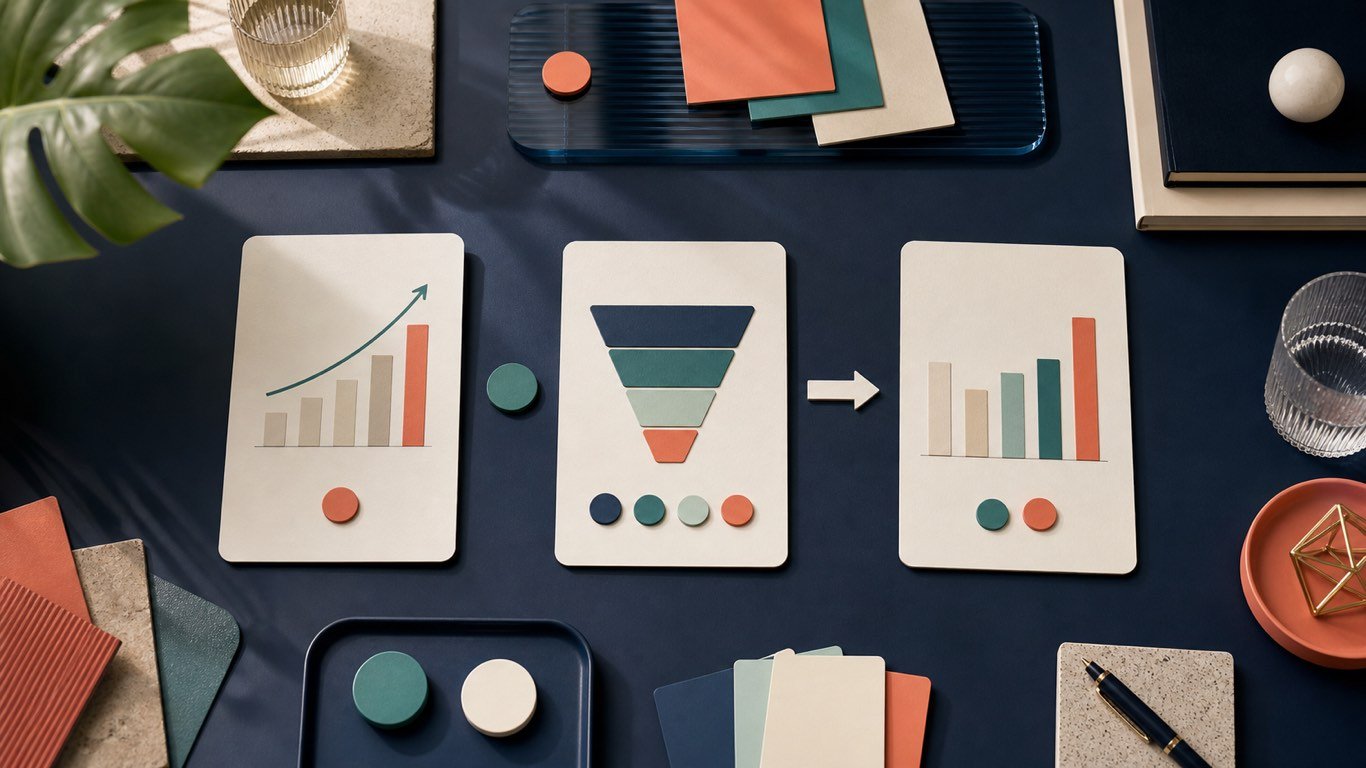 Cómo construir un dashboard ejecutivo de marketing que gerencia sí entienda Vudú Publicidad dashboard ejecutivo de marketing con resultados, embudo y decisión