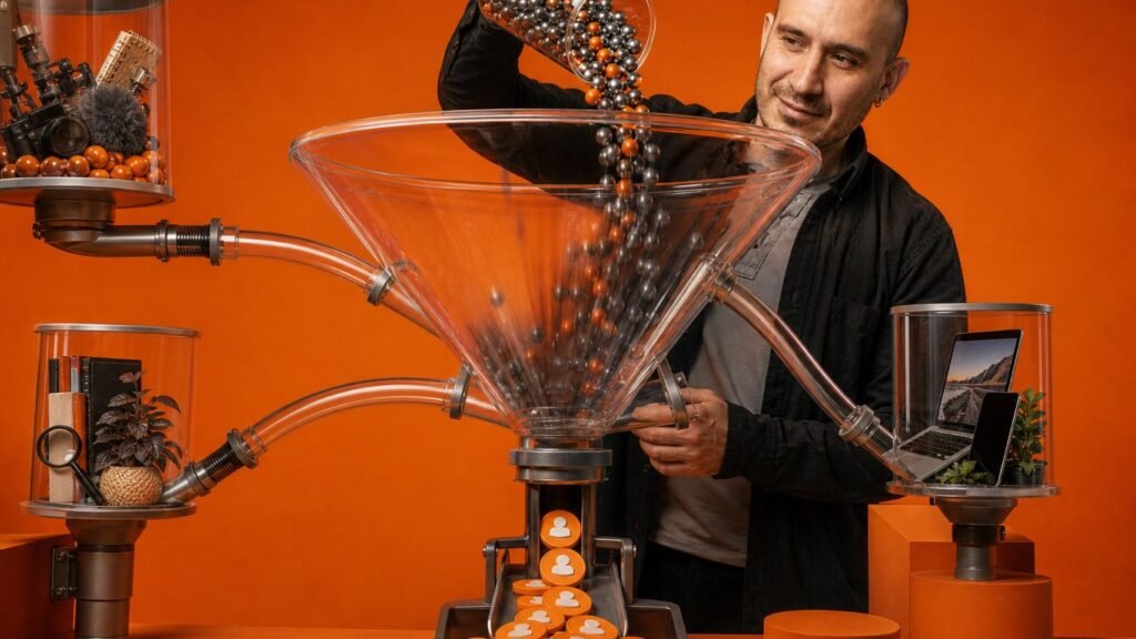 Funnel: cómo construirlo sin depender solo de anuncios Vudú Publicidad embudo comercial