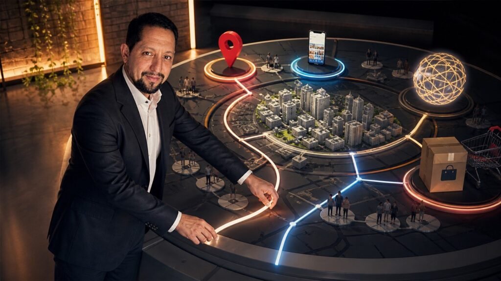 Luis dirige una estrategia Search Everywhere para posicionar una marca