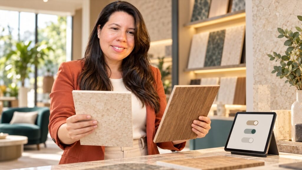Personalización sin invasión: cómo utilizar IA para mejorar la experiencia del cliente Vudú Publicidad Jhey elige materiales y controla preferencias para una personalización con IA útil y respetuosa